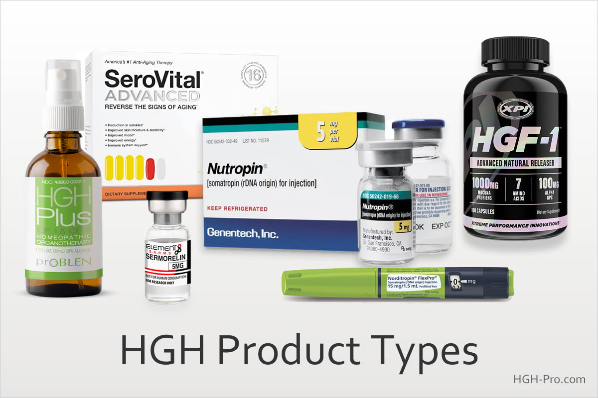 The Different Types Of Human Growth Hormone Products Explained