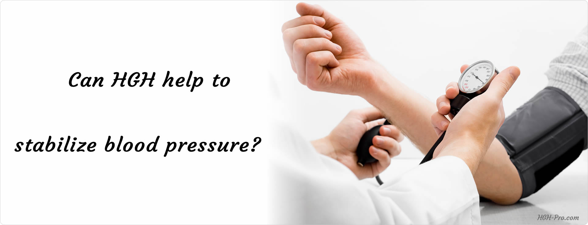 How HGH May Affect High Blood Pressure